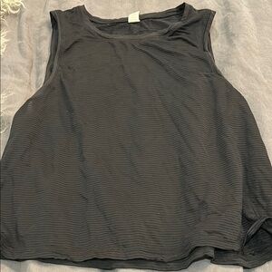 SoulCycle Gray Sleeveless Muscle Tee Relaxed Fit